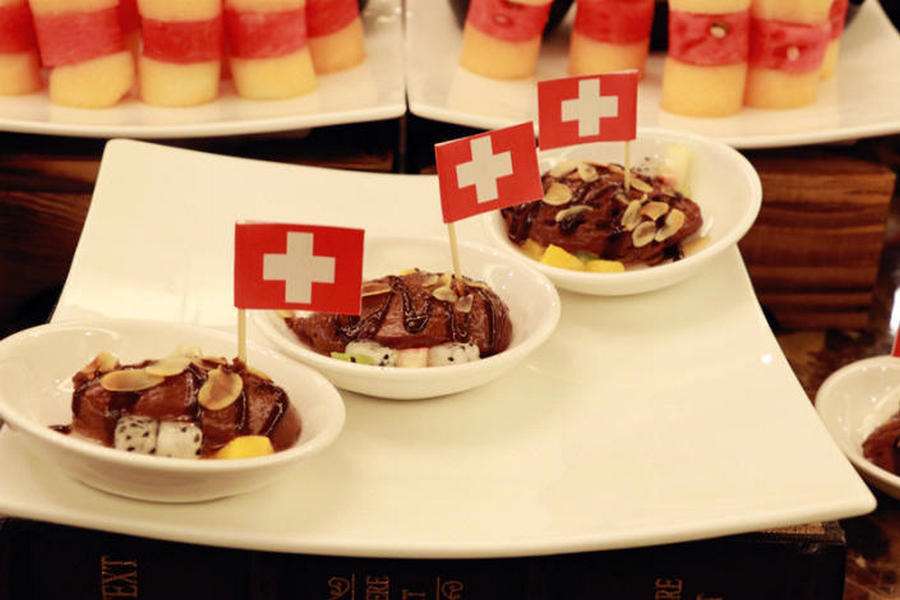 Swisstouches Hotel Xi'An ซีอาน ร้านอาหาร รูปภาพ